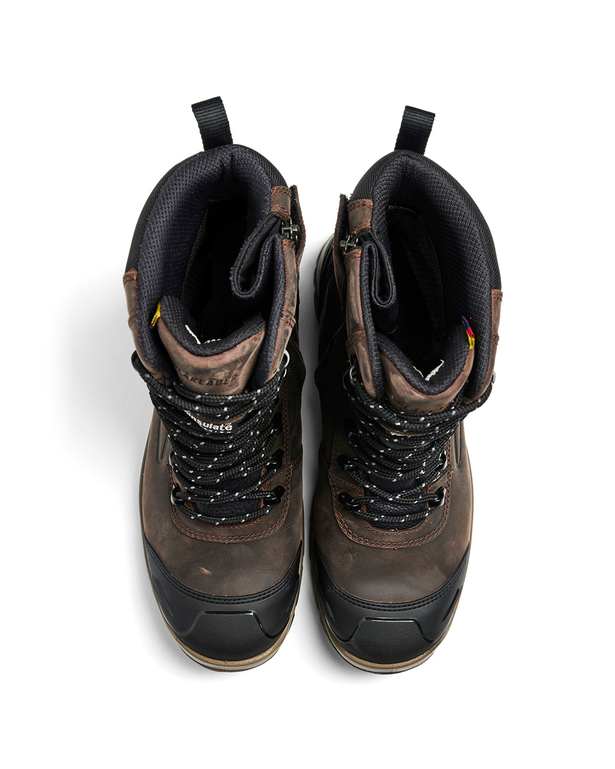 Chaussures de sécurité ELITE 8 pouces - Marron/Noir