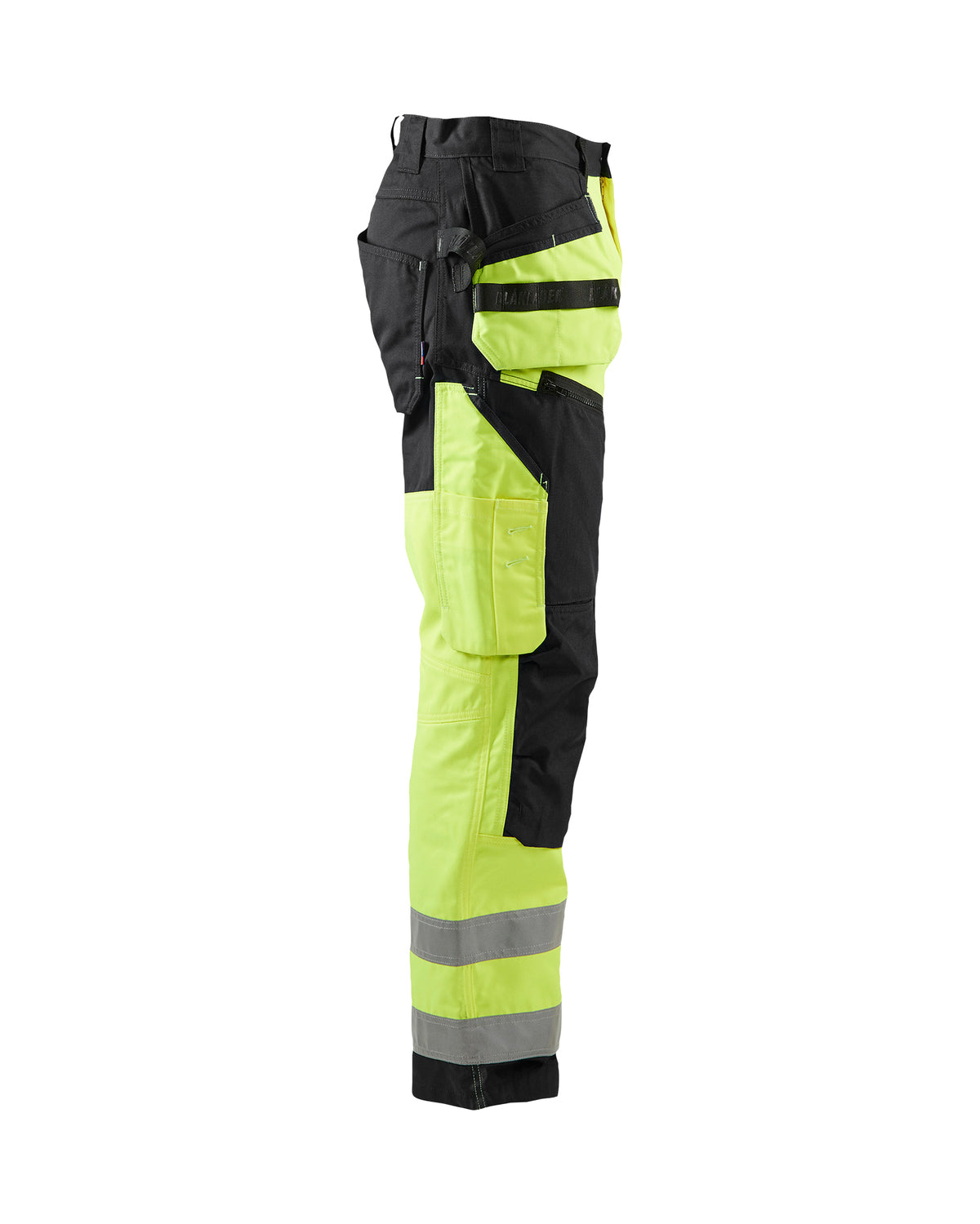 PANTALON DE TRAVAIL HAUTE-VISIBILITÉ X1600 - Jaune haute-visibilité/Noir