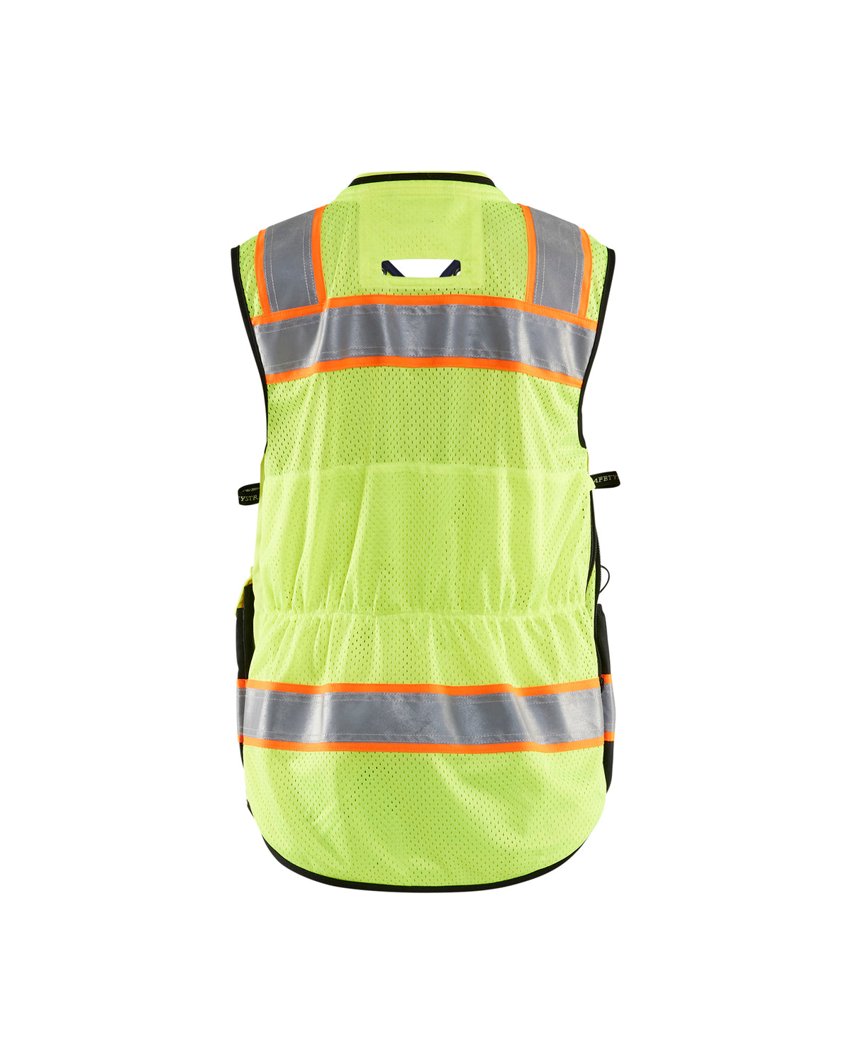 VESTE HAUTE-VISIBILITÉ POUR FEMMES - Jaune haute-visibilité/Noir