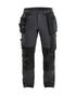 Pantalon De Travail Extensible Dans Les 4 Sens - Gris très Foncé/Noir