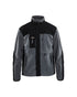 VESTE EN MOLLETON À DOUBLE POIGNETS - Gris/Noir