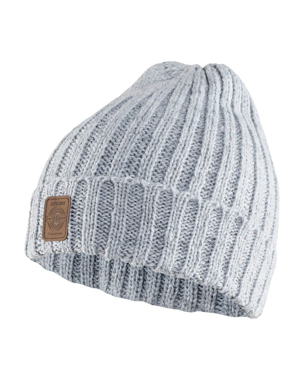Reflective beanie - Grey melange