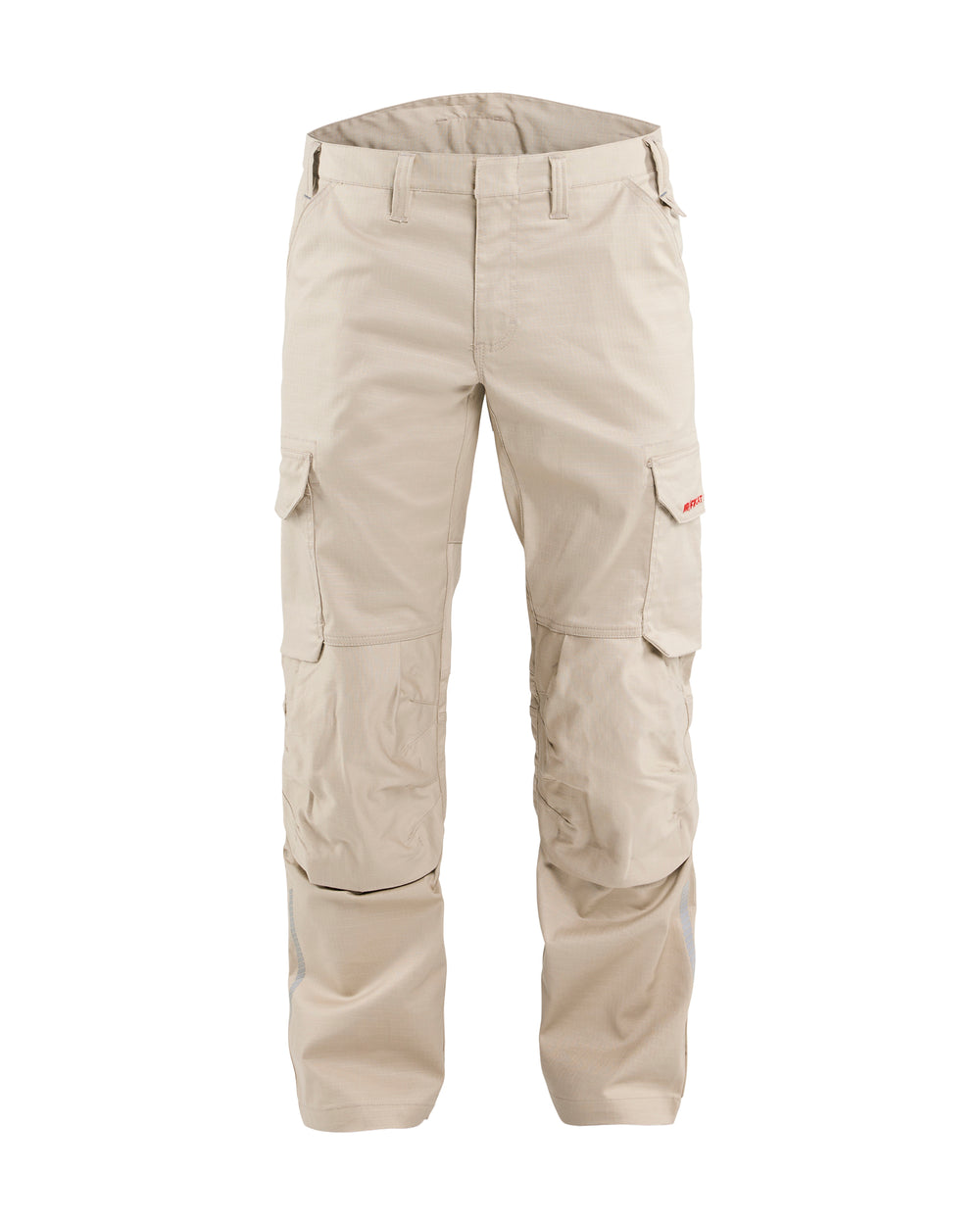 FR Stretch Pants With Kneepads - Stone