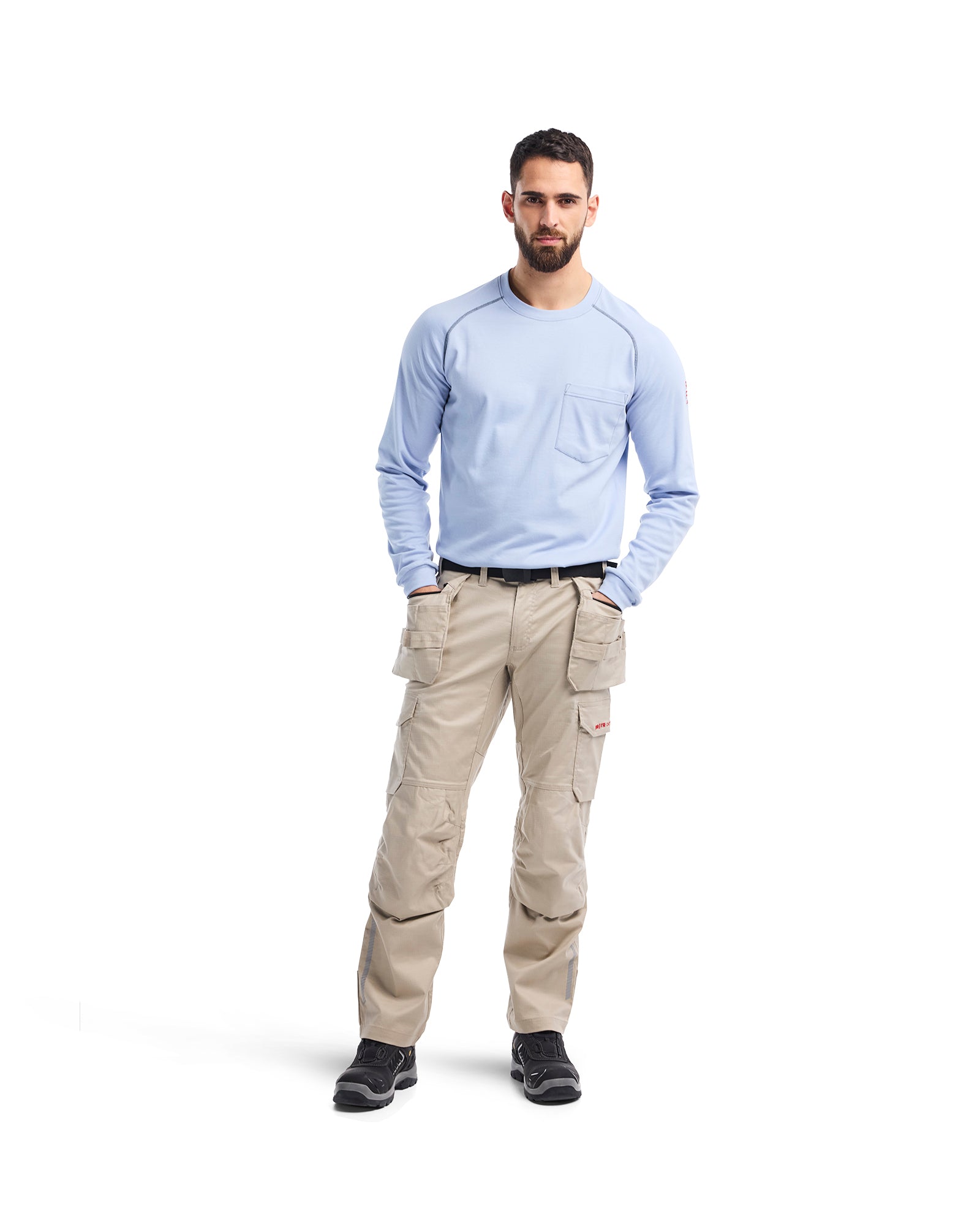 PANTALON UTILITAIRE Extensibles RÉSISTANTE AUX FLAMMES - Pierre