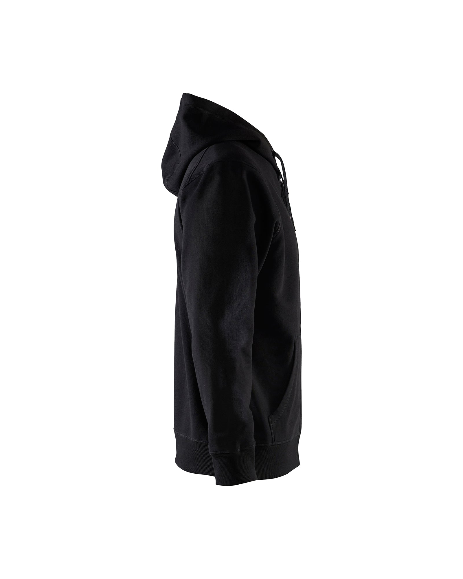 Chandail à Capuche à Fermeture éclair - Noir