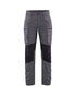PANTALON DE SERVICE POUR FEMMES - Gris/Noir