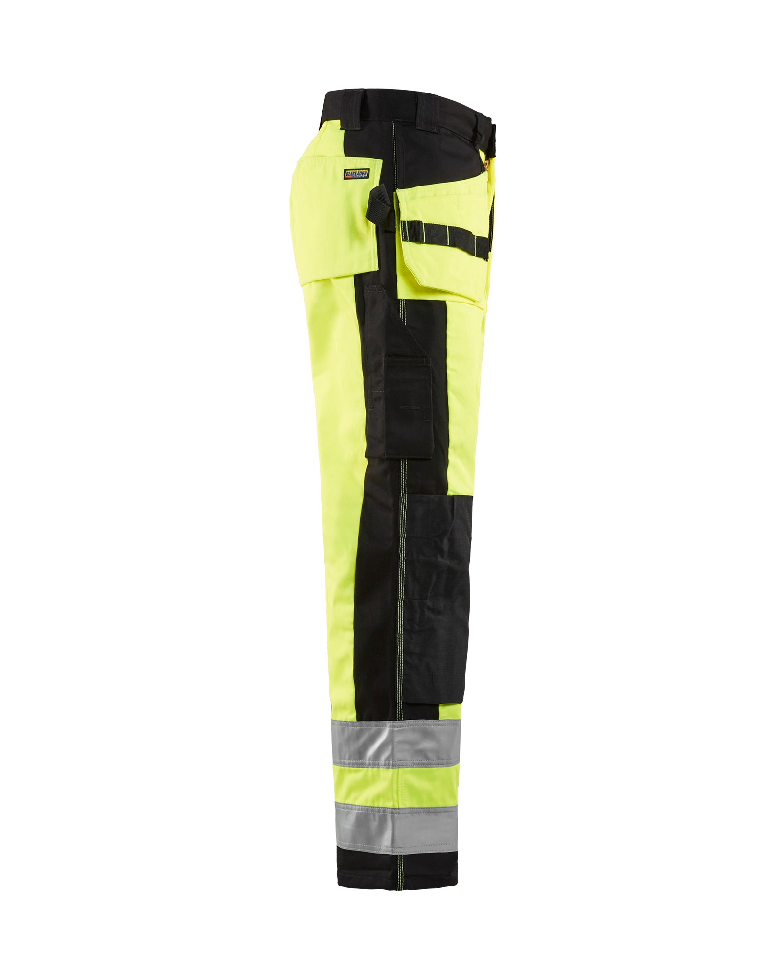 PANTALON DE TRAVAIL HAUTE-VISIBILITÉ - Jaune haute-visibilité/Noir