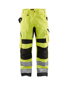 Hi-Vis Ripstop Pant - Yellow Hi-viz/Black