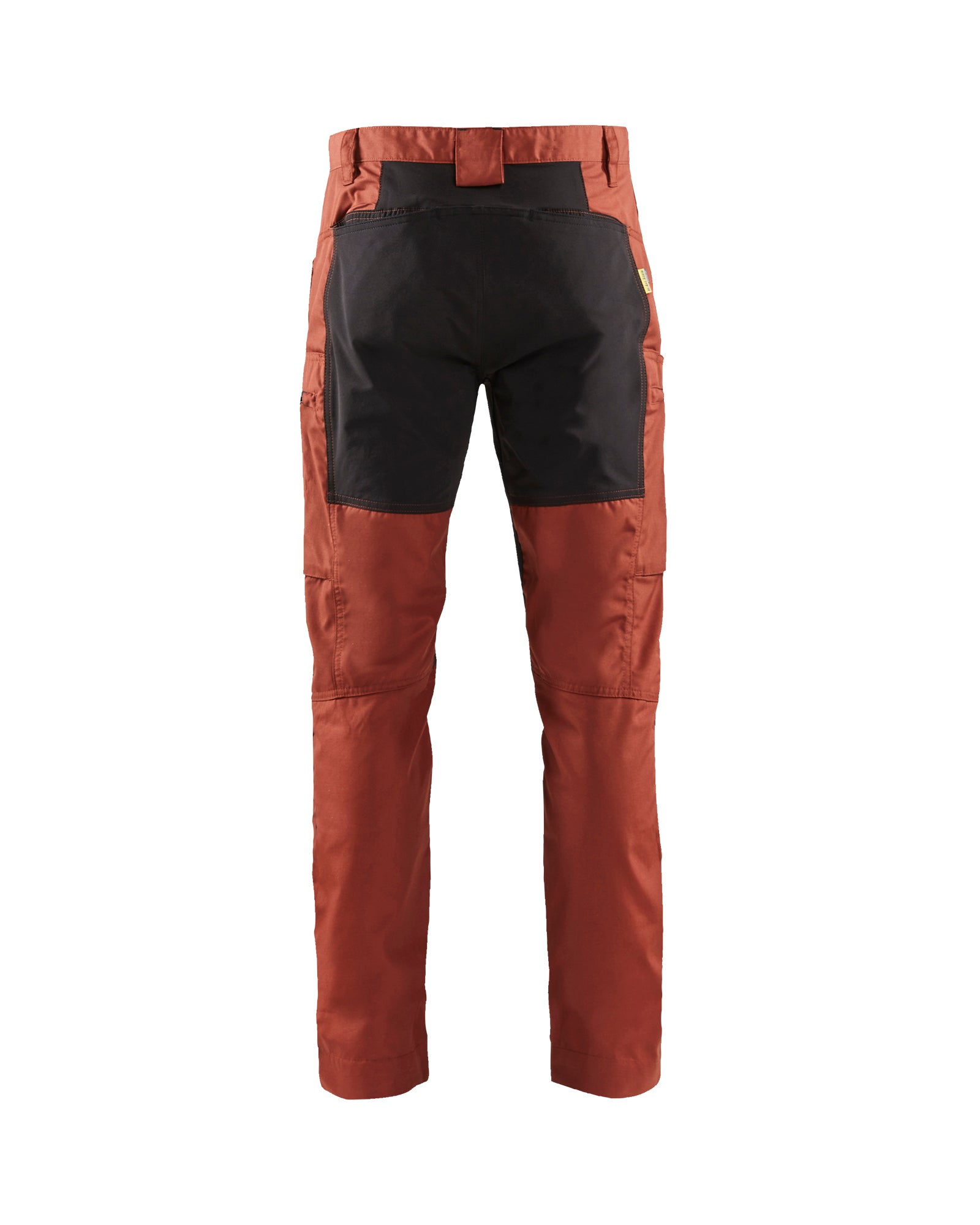 PANTALON SERVICE EXTENSIBLE - Rouge ardent/Noir