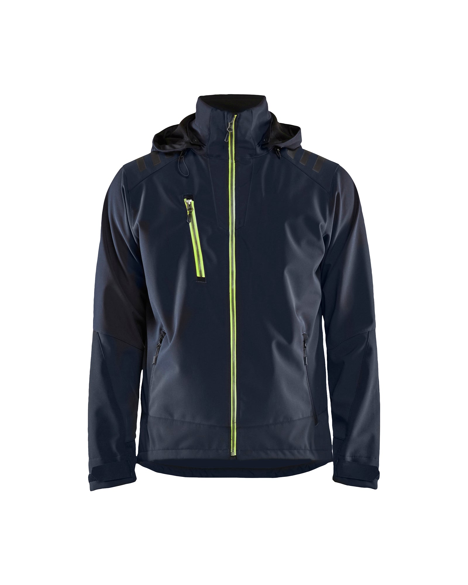 VESTE COQUILLE EXTENSIBLE - Dark navy blue/Hi-vis yellow