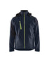 VESTE COQUILLE EXTENSIBLE - Dark navy blue/Hi-vis yellow