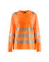 T-SHIRT À MANCHES HAUTE-VISIBILITÉ LONGUES POUR FEMMES - Orange Haute-visibilité