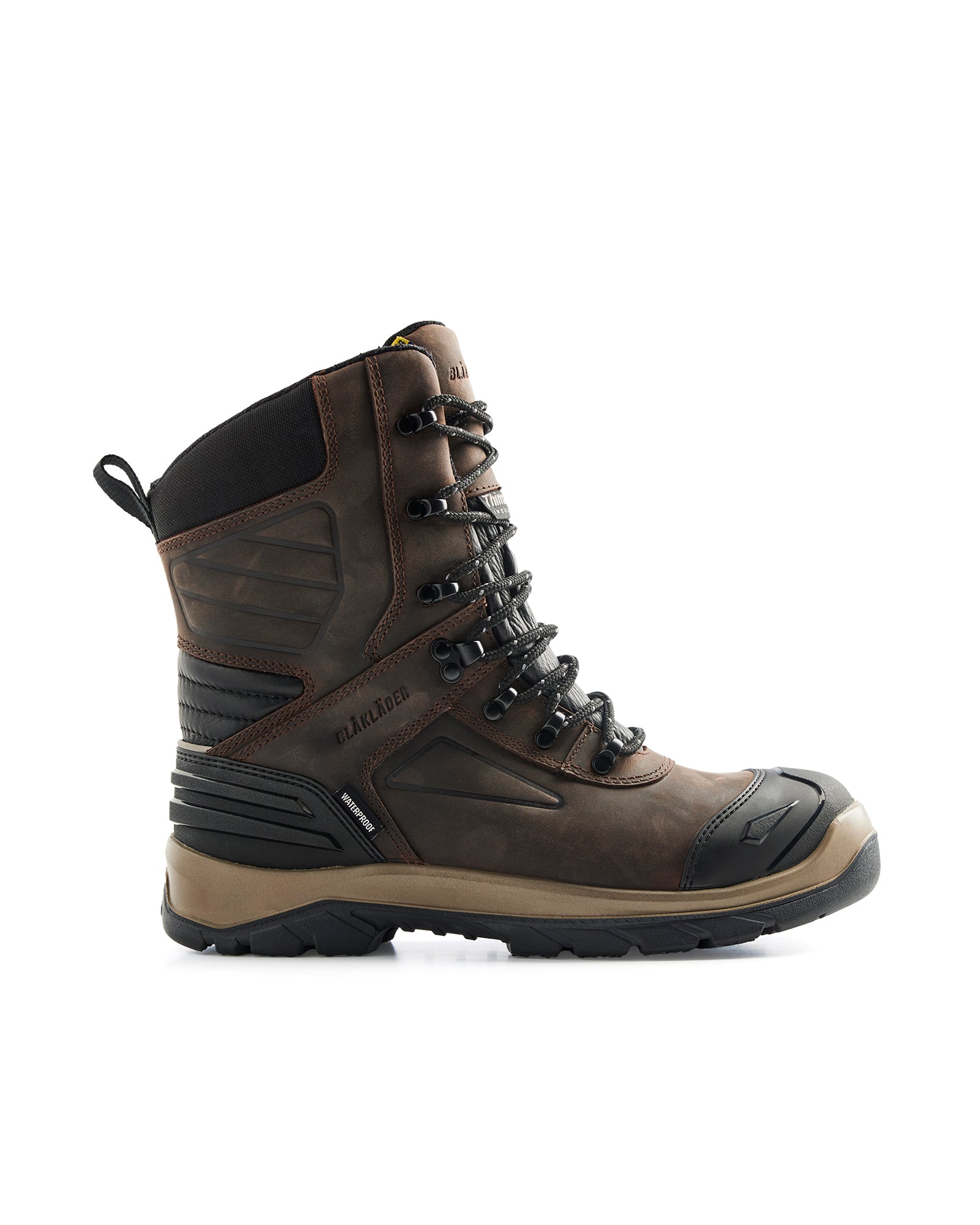 Chaussures de sécurité ELITE 8 pouces - Marron/Noir