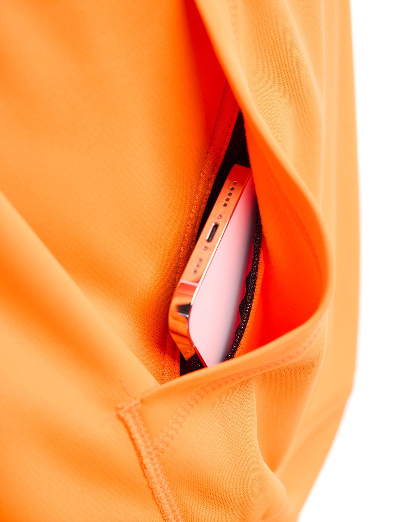 CHANDAIL À CAPUCHe - Orange Haute-visibilité