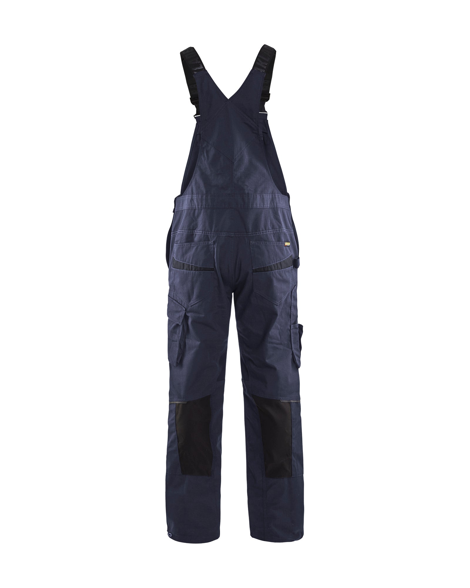 Bib overall with stretch - Marine foncé/Noir