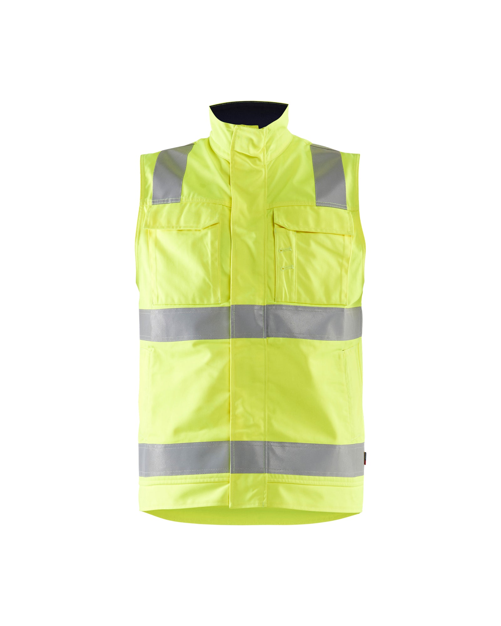 Gilet Coquille Haute-Visibilité - Jaune