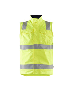 Gilet Coquille Haute-Visibilité - Jaune
