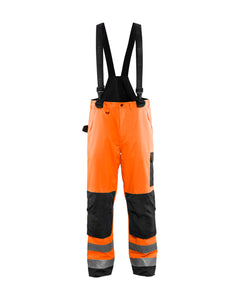 PANTALON COQUILLE HAUTE-VISIBILITÉ - Orange/Noir