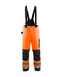 PANTALON COQUILLE HAUTE-VISIBILITÉ - Orange/Noir