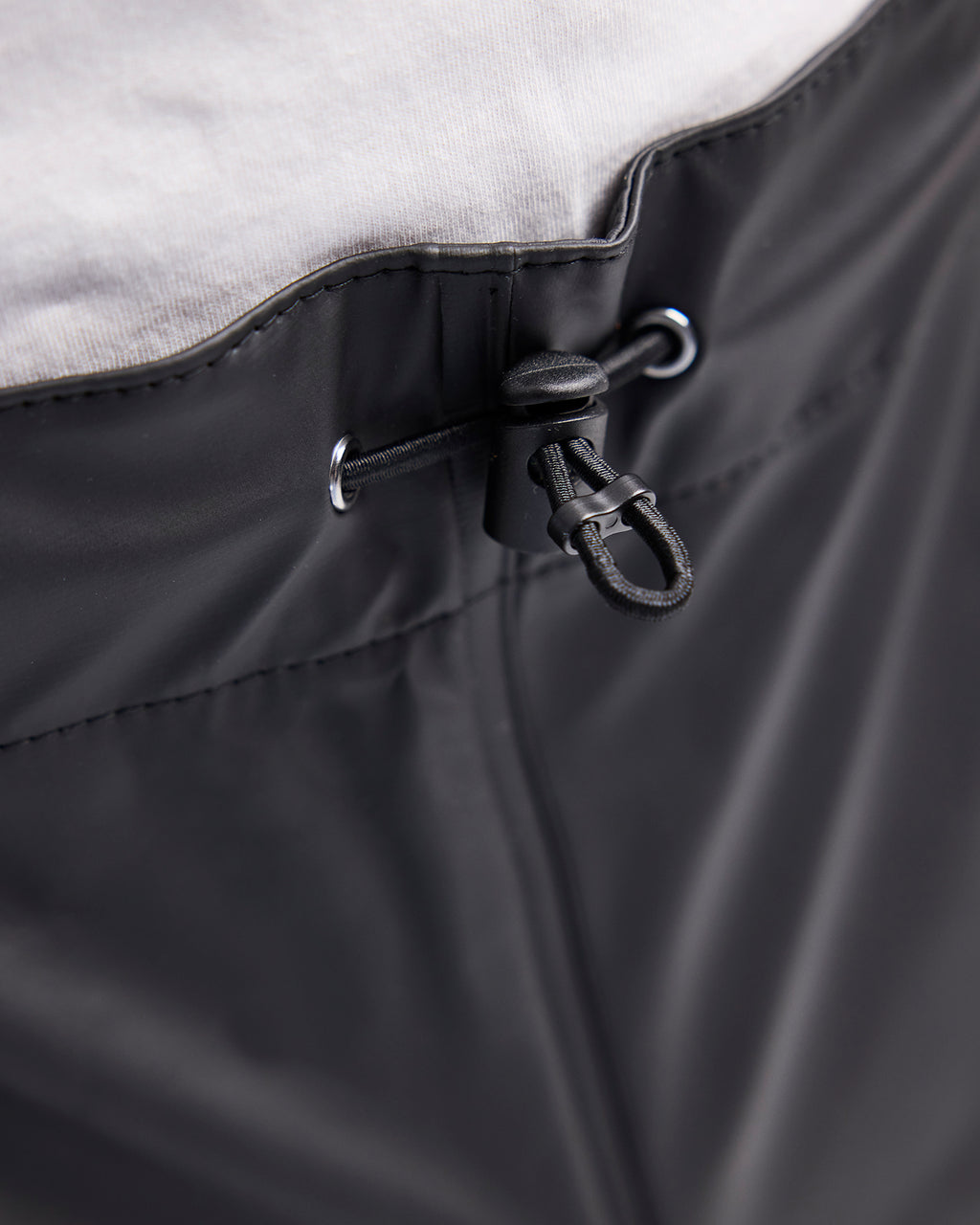 Rain Pants with Reflective Details - Black