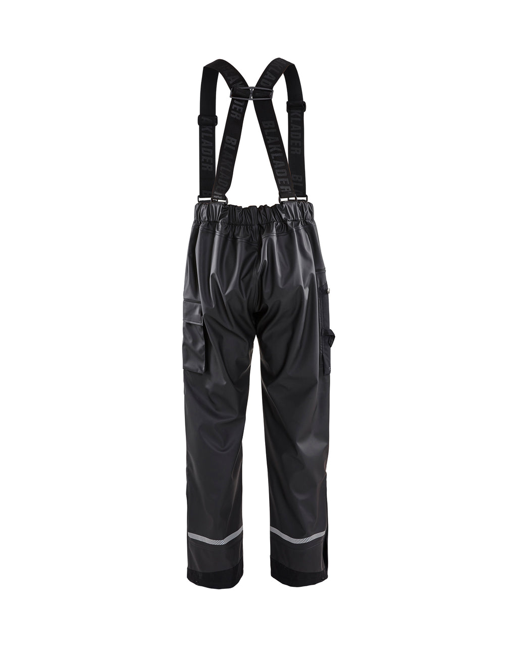 Rain Pants with Reflective Details - Black