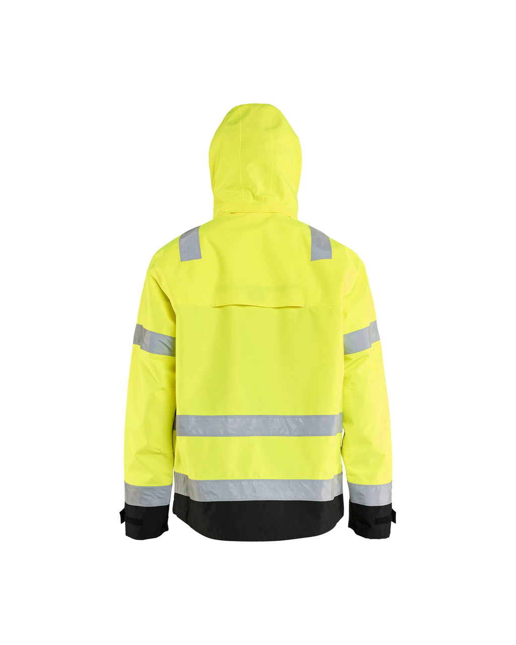 HI-VIS SHELL JACKET - Yellow Hi-viz/Black