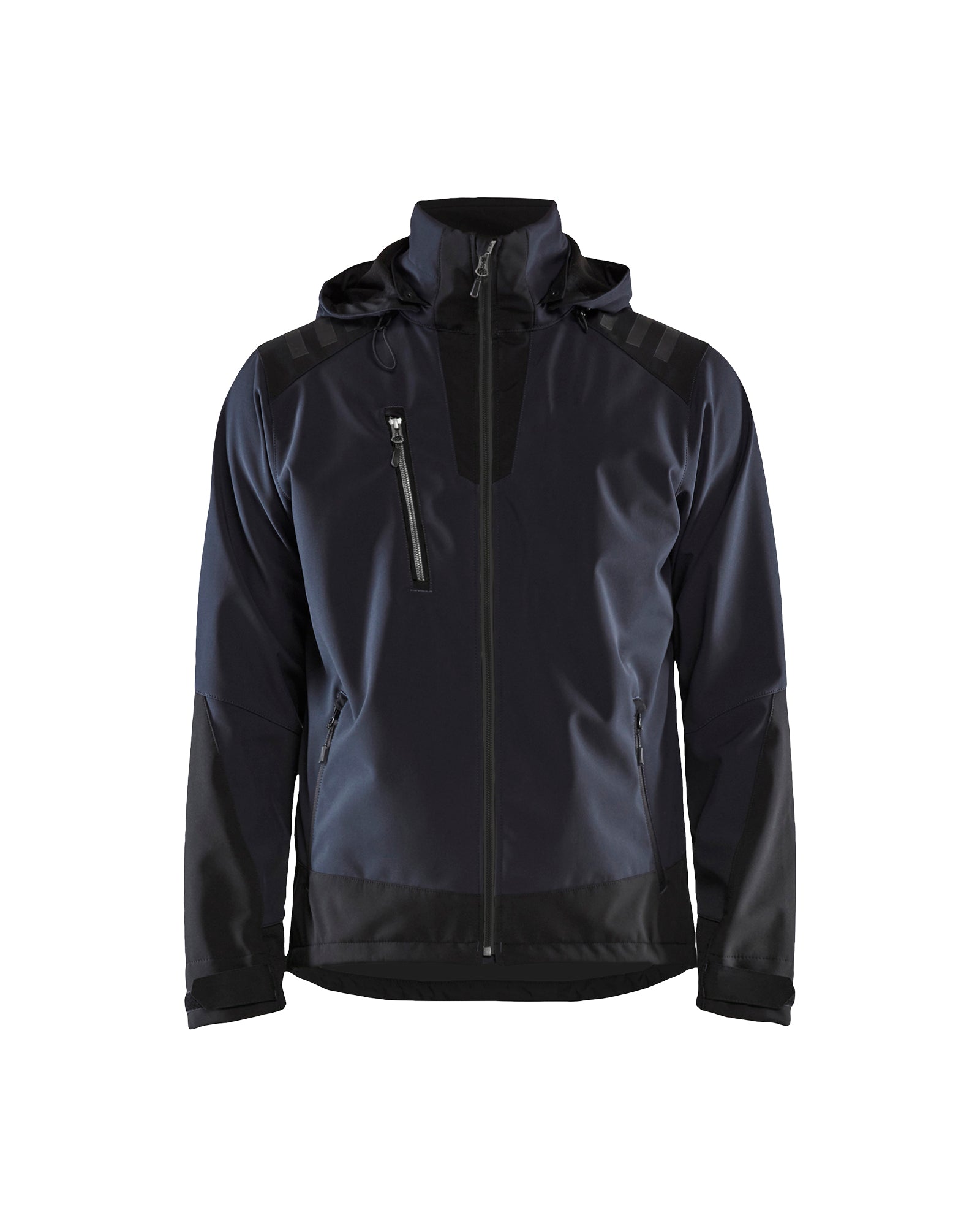VESTE COQUILLE EXTENSIBLE - Marine foncé/Noir