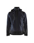 VESTE COQUILLE EXTENSIBLE - Marine foncé/Noir