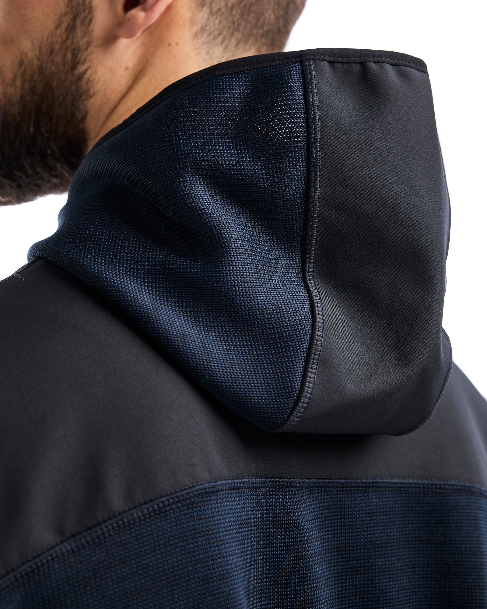 VESTE EN TRICOT - Marine foncé/Vert