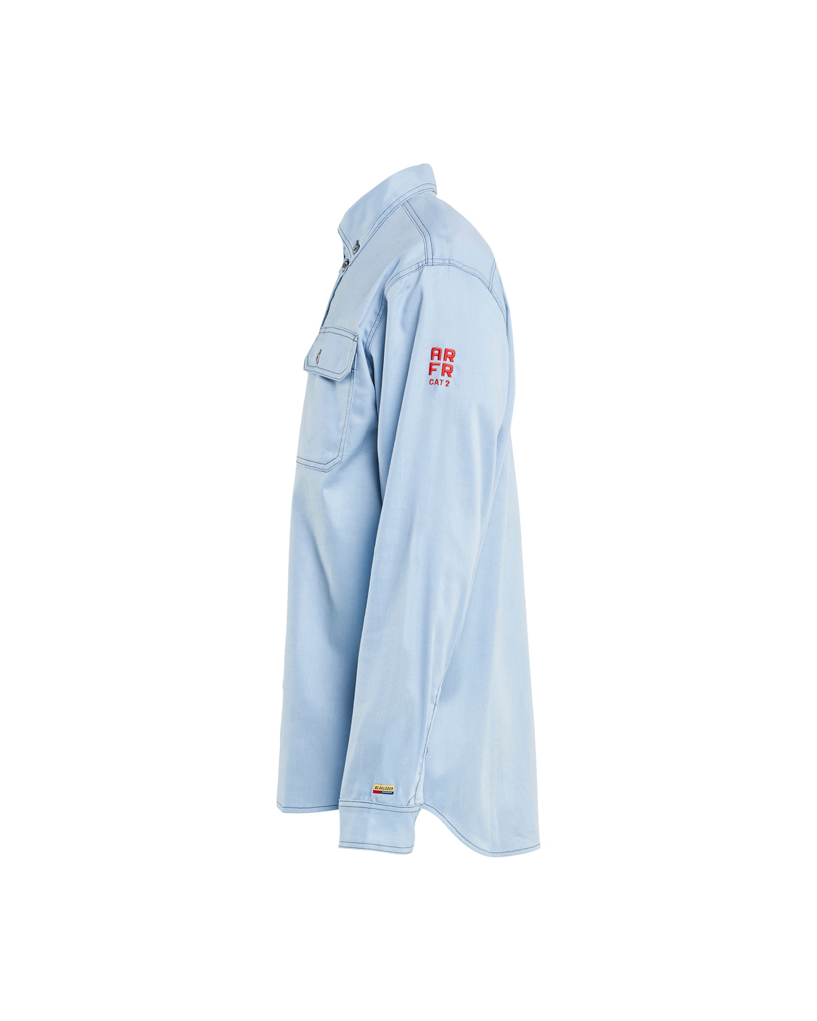 Chemise à boutons RÉSISTANTE AUX FLAMMES - Bleu clair