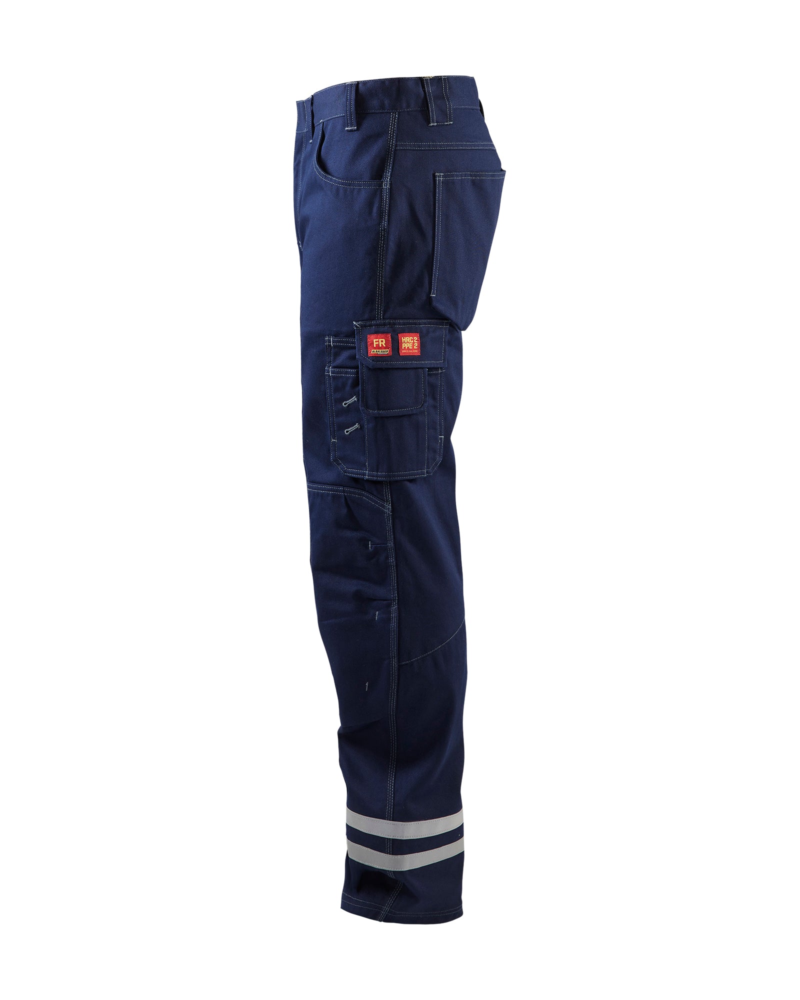 PANTALON DE VISIBILITE RÉSISTANT AUX FLAMMES - Marine