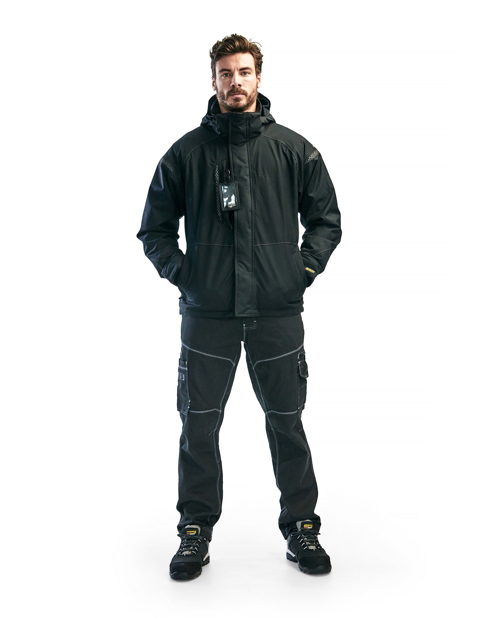 MANTEAU COQUILLE - Noir