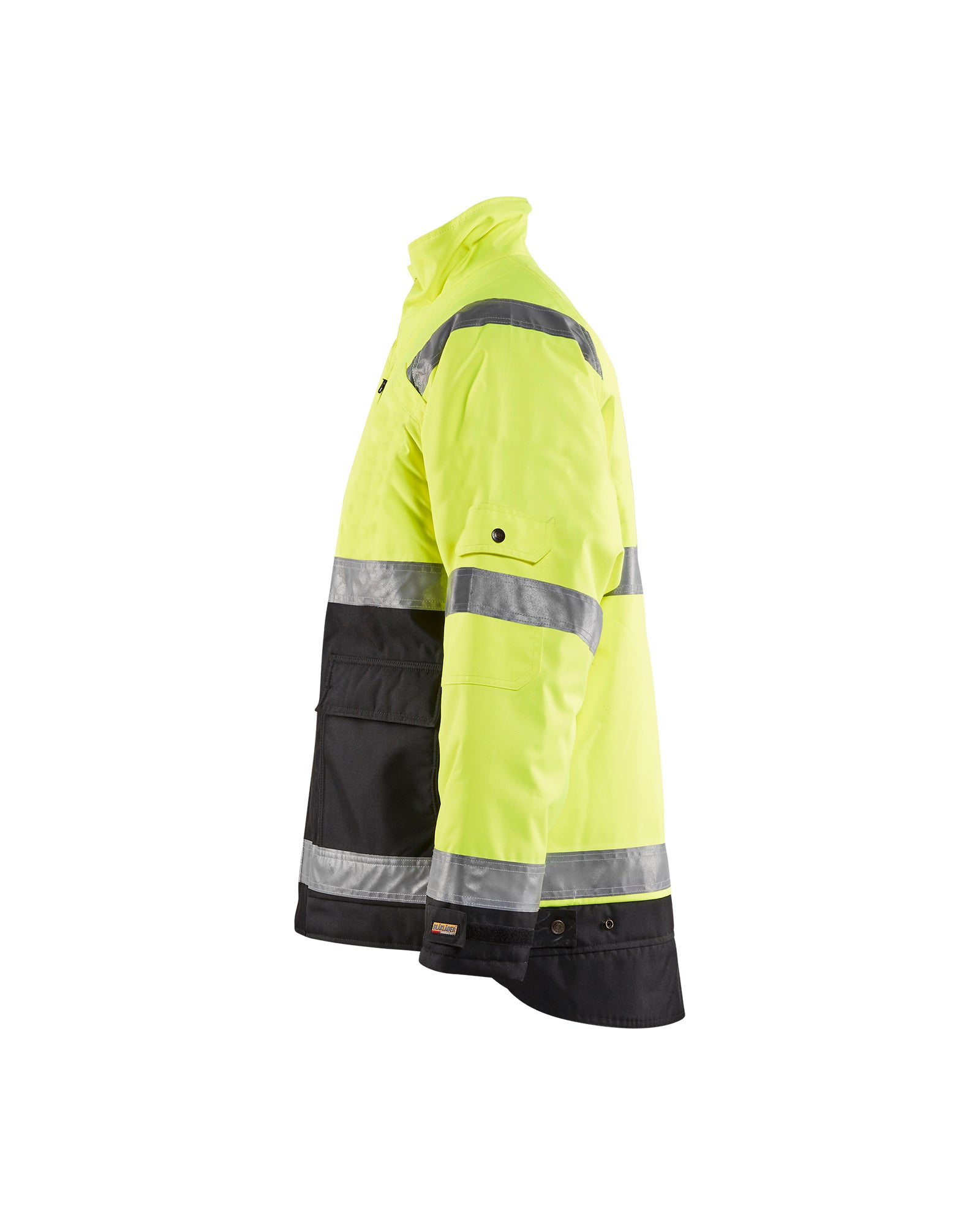 MANTEAU D’HIVER HAUTE-VISIBILITÉ - Jaune haute-visibilité/Noir