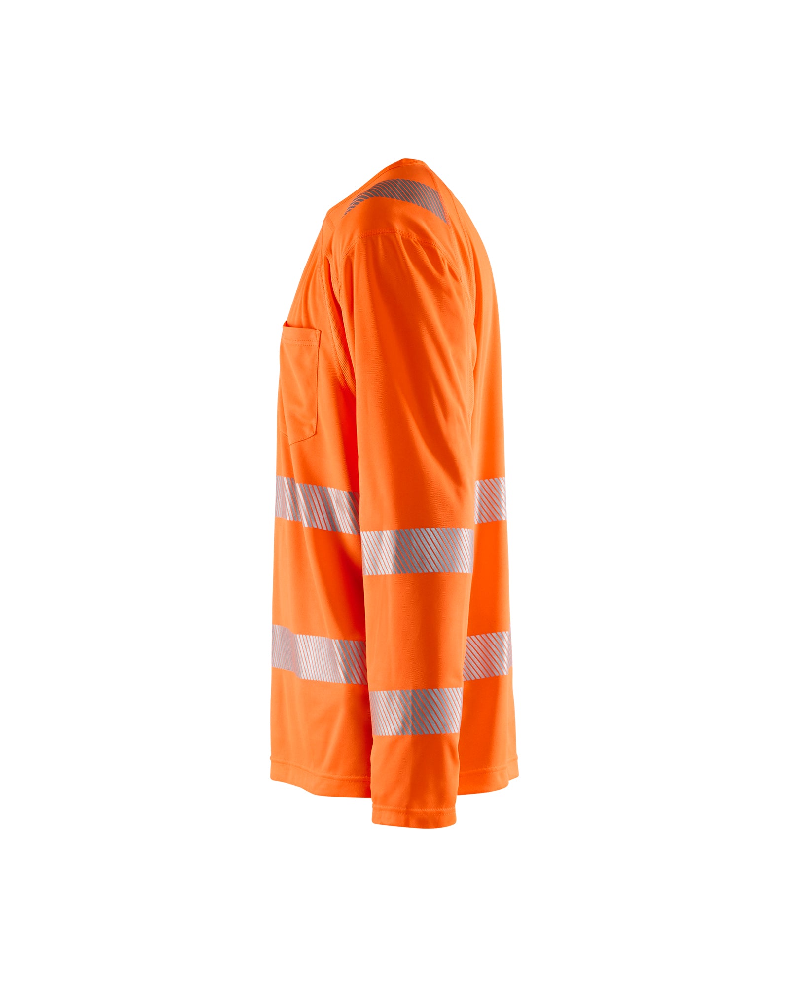 T-shirt manche longue haute-visibilité - Orange Haute-visibilité
