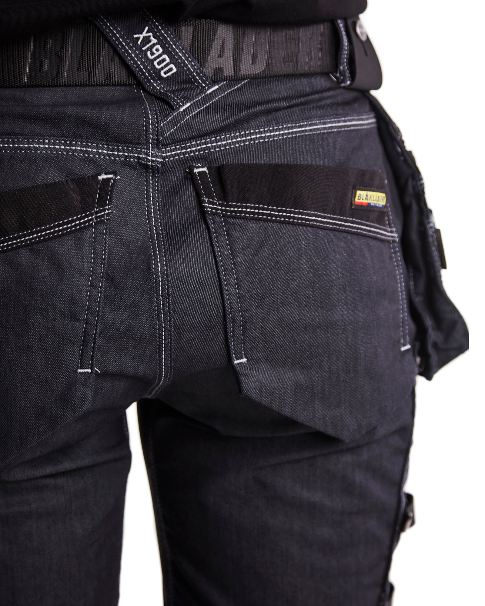 PANTALON CRAFTSMAN POUR FEMMES - Marine/Noir
