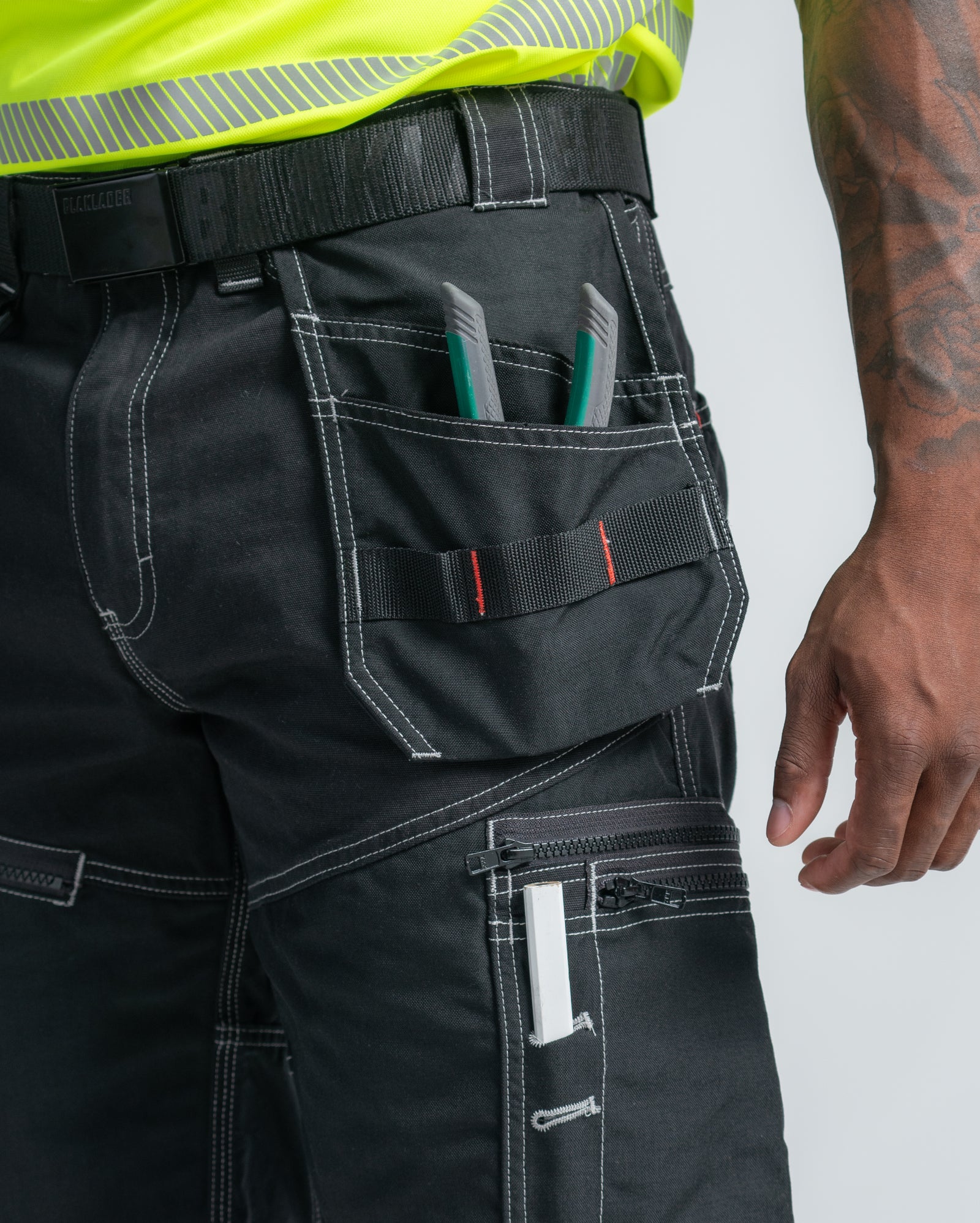 SHORT DE TRAVAIL X1600 - Noir