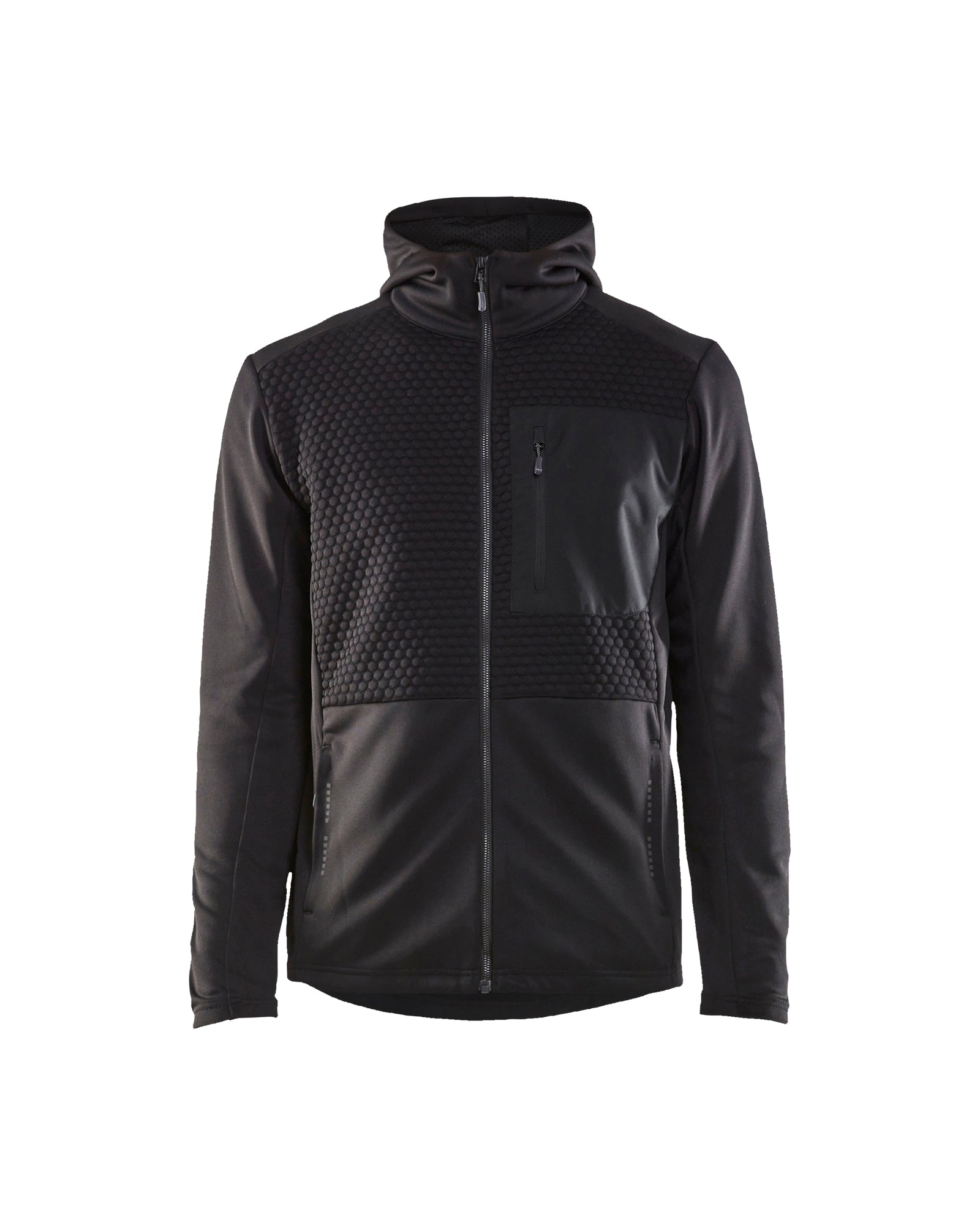 Veste technique avec capuche - Noir