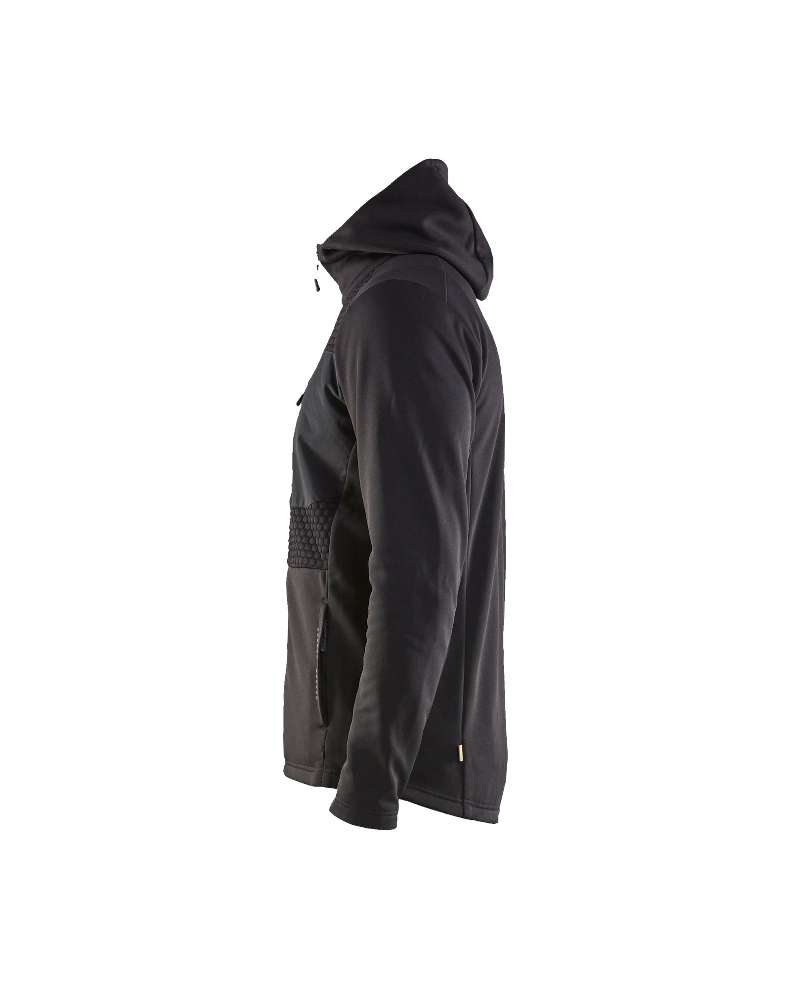 Veste technique avec capuche - Noir