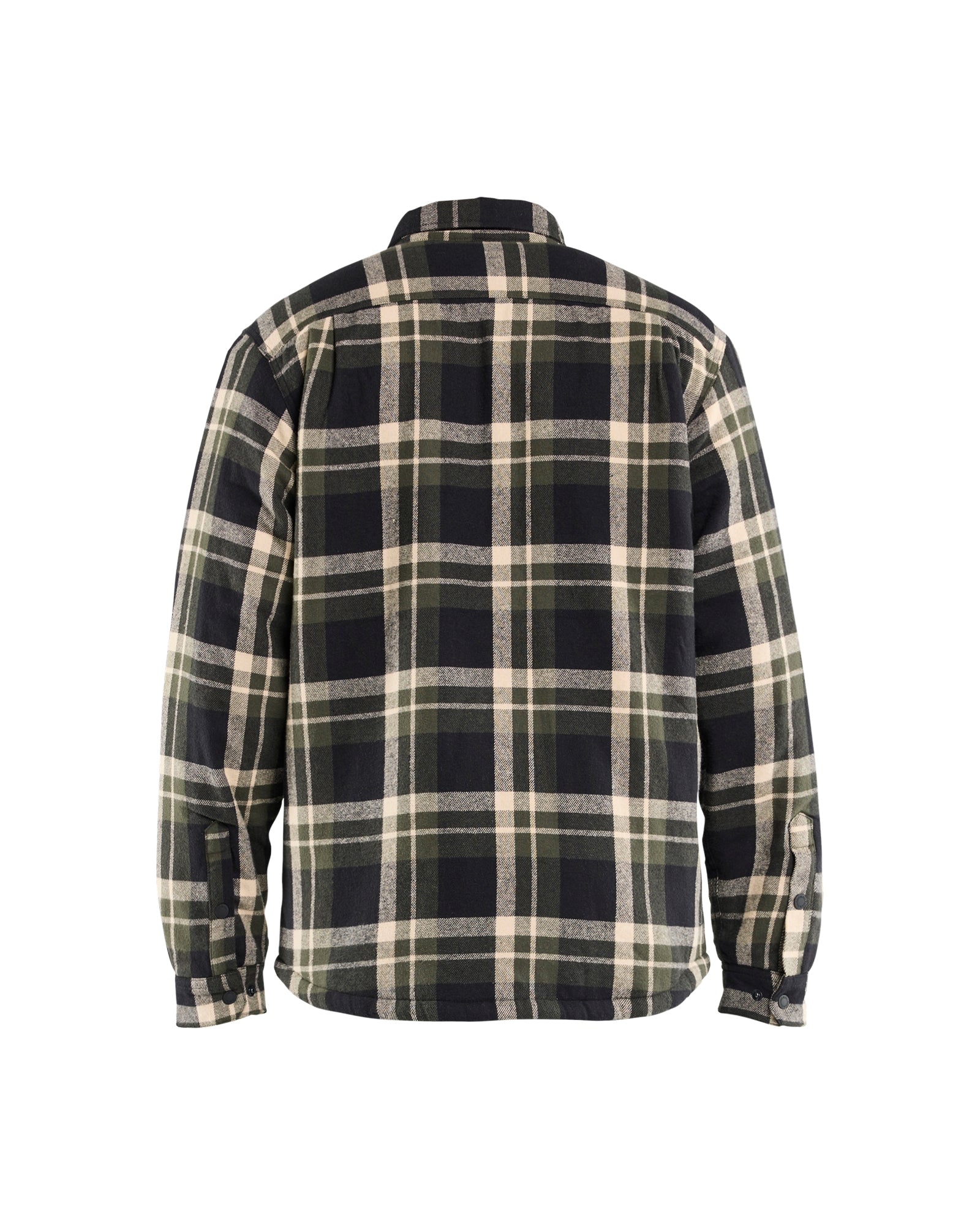 VESTE EN FLANNELLE - Forest Night/Black