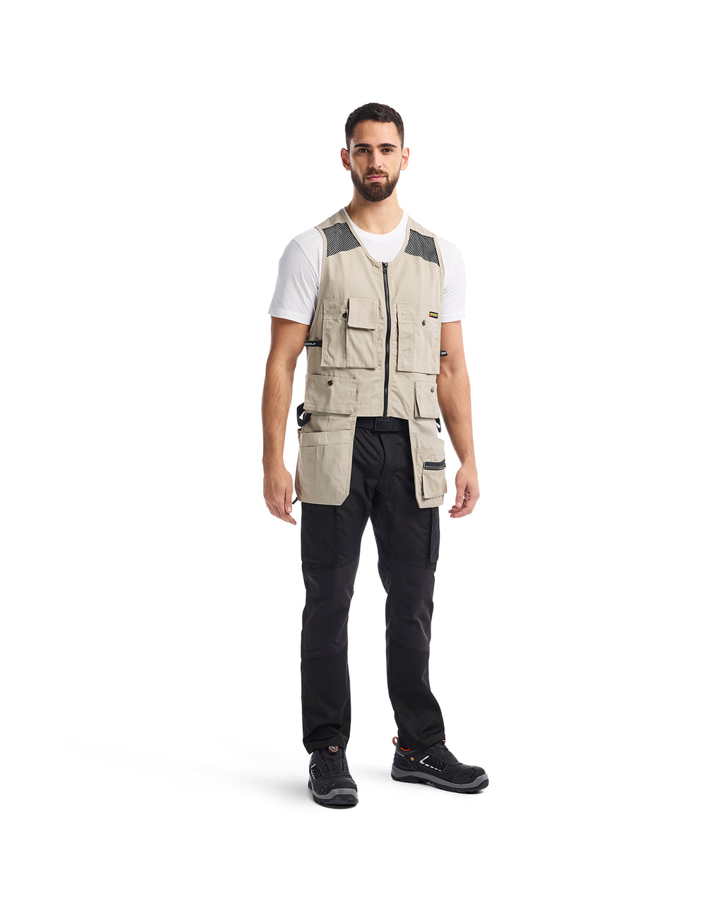 Ripstop Kangaroo Mesh Vest - Stone