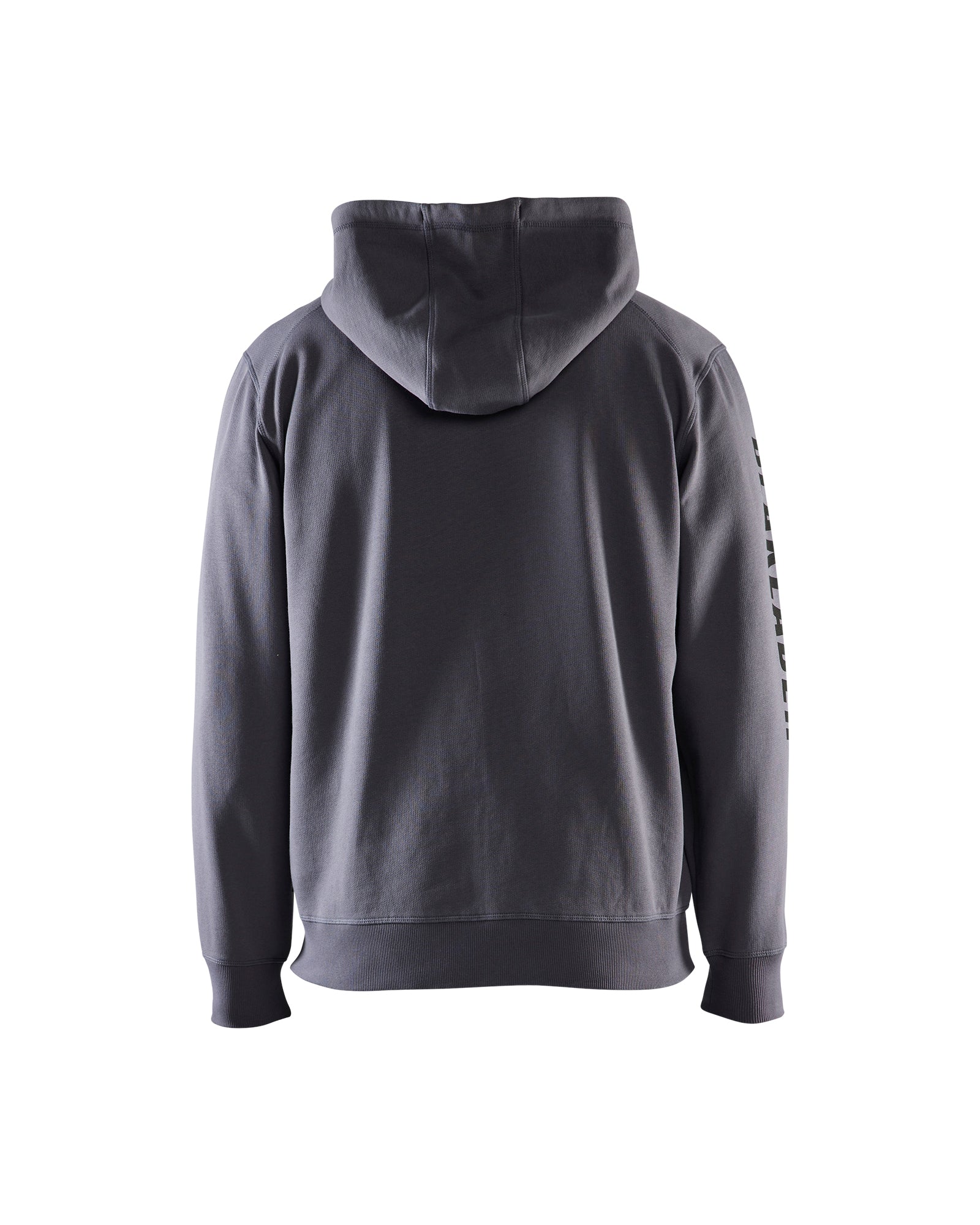 Chandail zippé à Capuche Avec Logo - Gris
