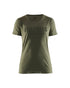 T-SHIRT 3D POUR FEMMES - Vert Automne
