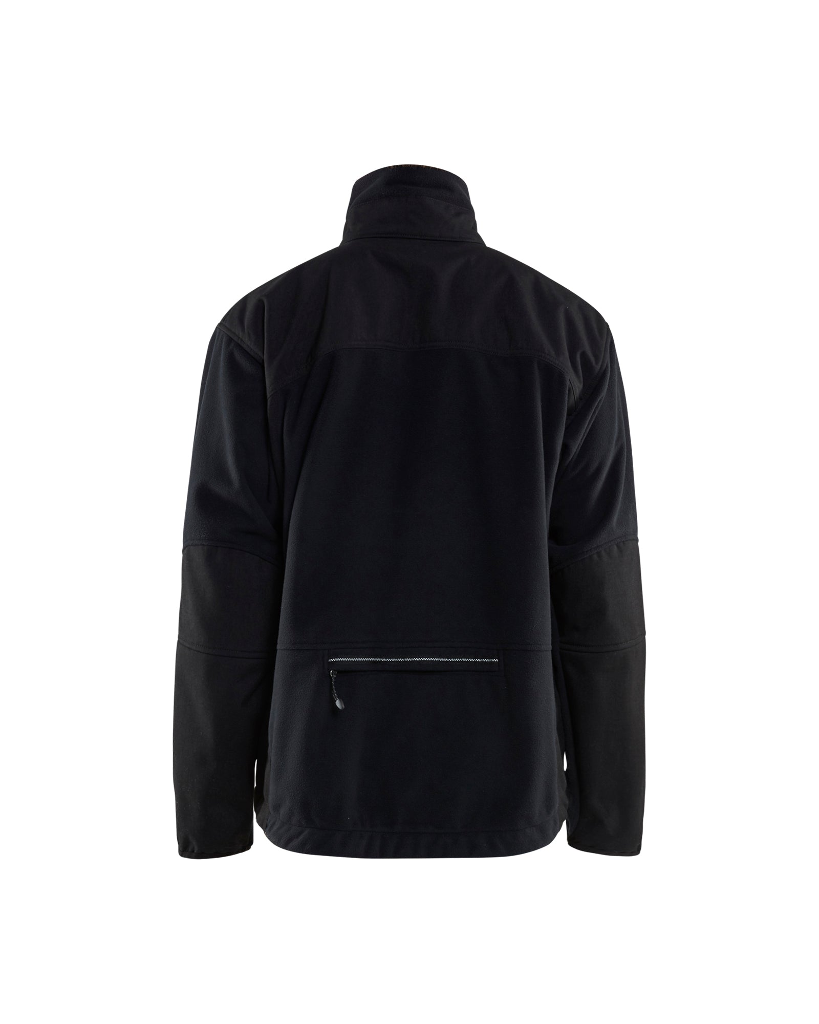 VESTE EN MOLLETON À DOUBLE POIGNETS - Noir