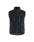 GILET EN MOLLETON À DOUBLES POIGNETS - Noir