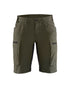 Pantalon de service femme - Vert Olive/Noir