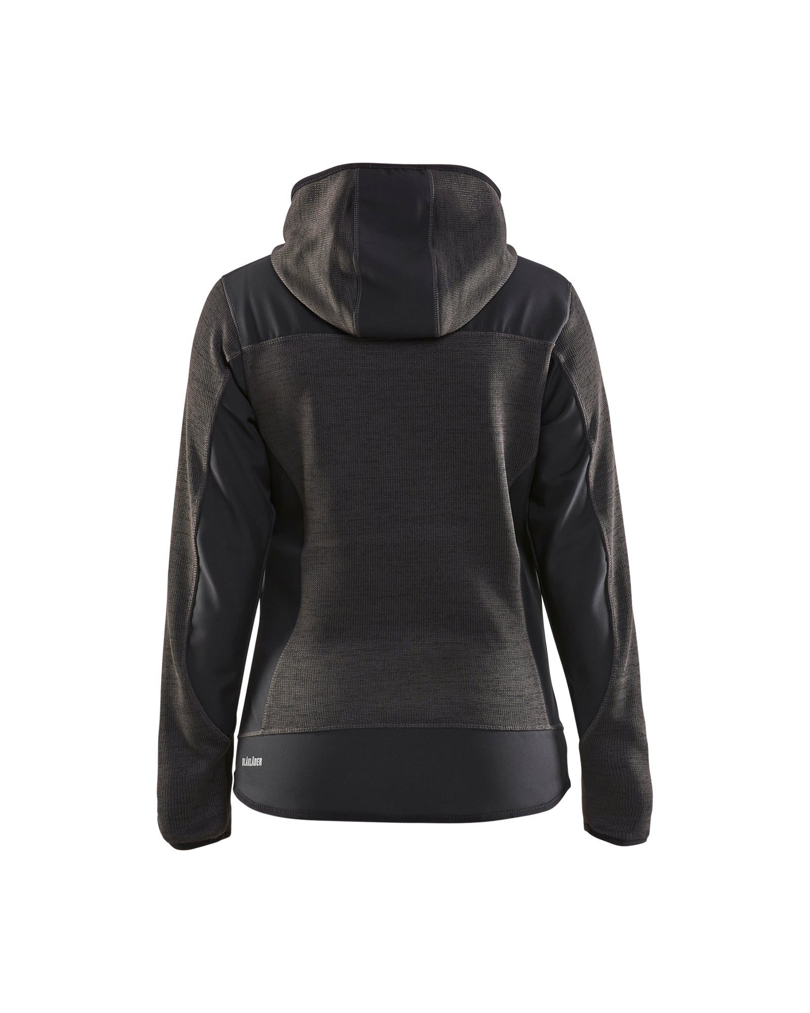 Veste Tricotée pour femmes - Gris Fonce/Noir