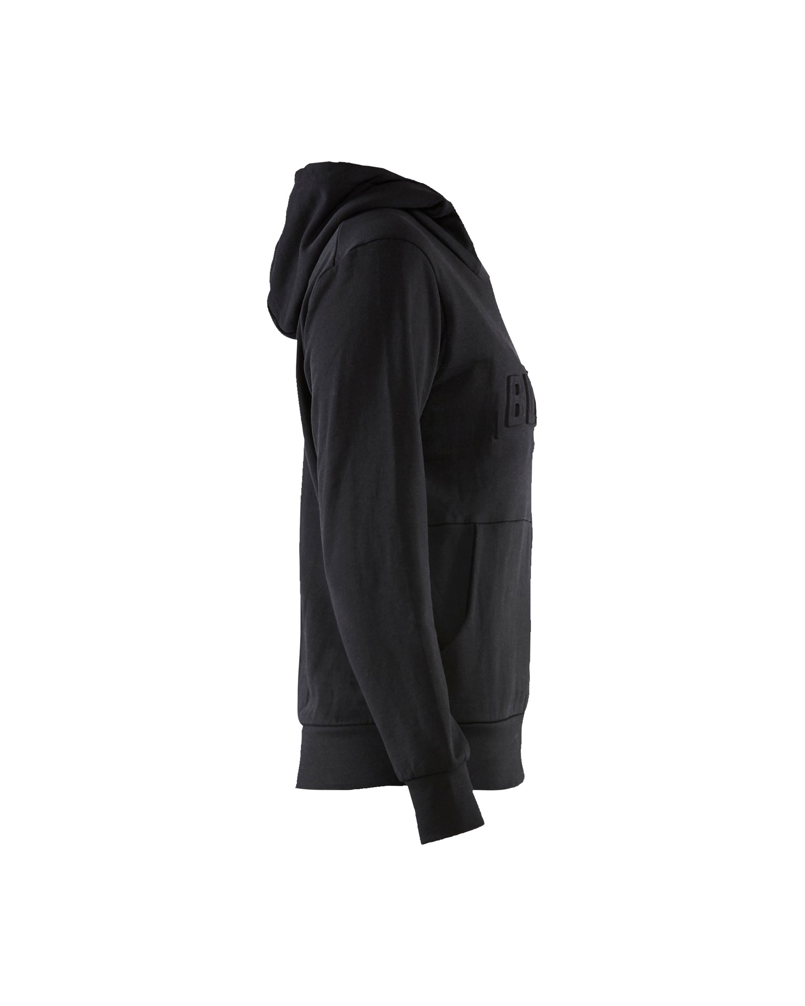 CHANDAIL À CAPUCHE 3D POUR FEMMES - Noir