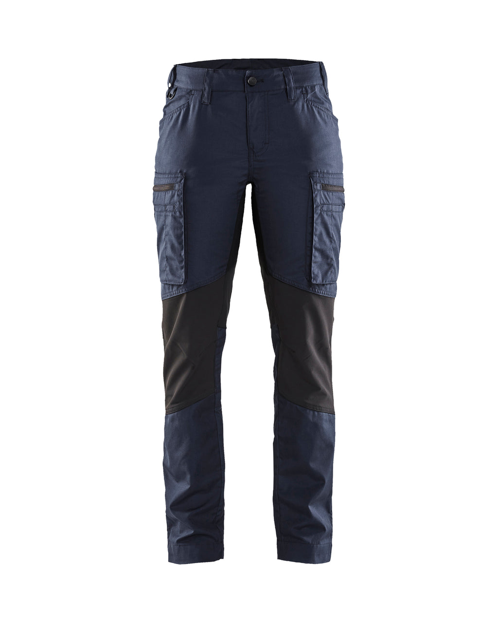 WOMEN'S SERVICE STRETCH PANTS - Dark navy/Black