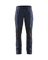PANTALON DE SERVICE POUR FEMMES - Marine foncé/Noir