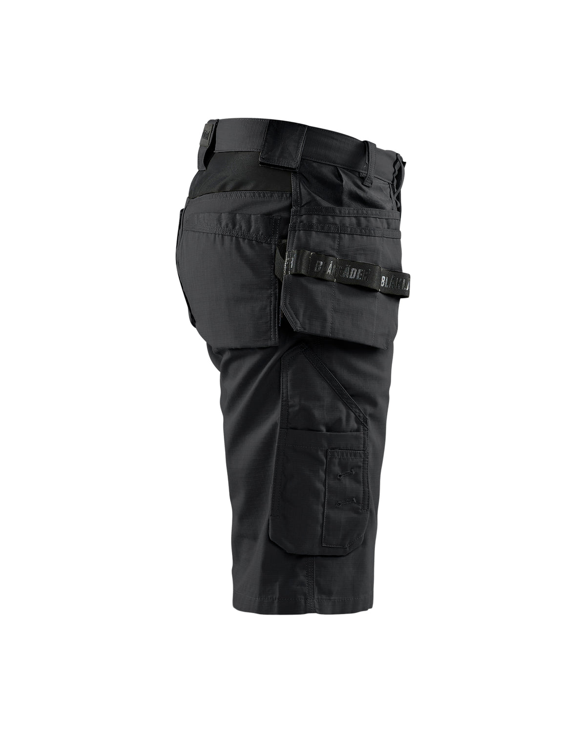 Short Long Anti-déchirure Avec Poches Utilitaires - Noir